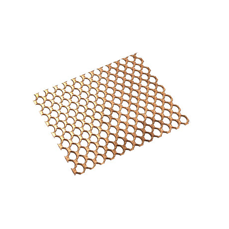 Медно-никелевый лист перфорированный МНЖ5-1 1.4x700x700 ГОСТ 492 - 2006  ОборонСпецСплав