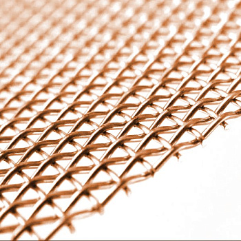 Сетка бронзовая БРОФ6.5 0.09х0.06 мм ГОСТ 6613-86 для фильтра просева