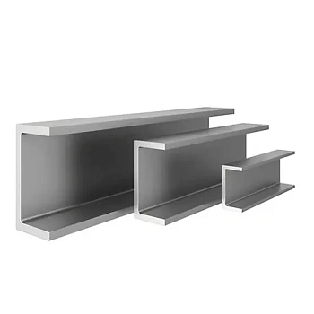 Швеллер дюралевый Д18 25х47х11 мм П-образный гнутый